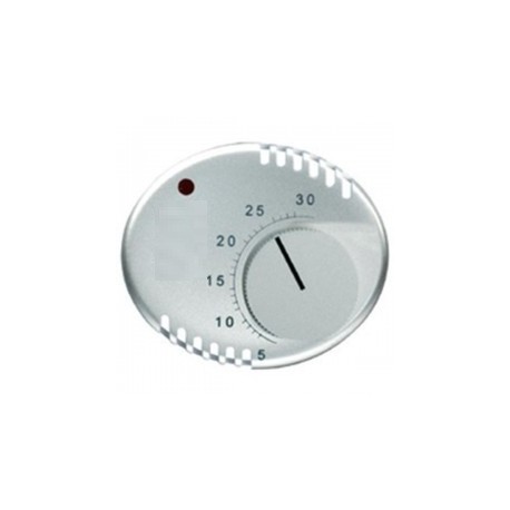 TAPA TERMOSTATO PLATA NIESSEN TACTO