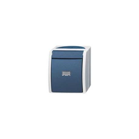 PULSADOR ESTANCO CON VISOR SIMBOLO LUZ NIESSEN OCEAN