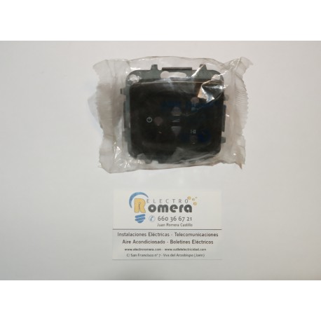 TAPA MANDO 2 CANALES ESTEREO BRONCE NIESSEN ARCO
