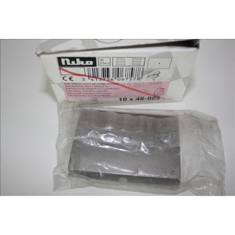 PLACA CIEGA NIKO BRONCE