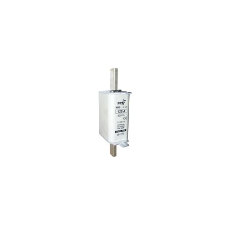 CARTUCHO FUSIBLE NH-000/C00 gl-gL-gG 125A