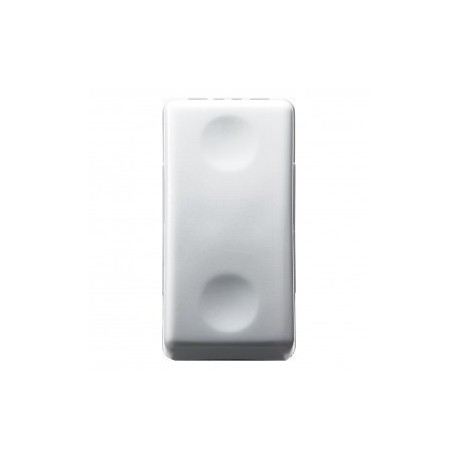 Pulsador con símbolo luz escalera 10A blanco serie SYSTEM GEWISS