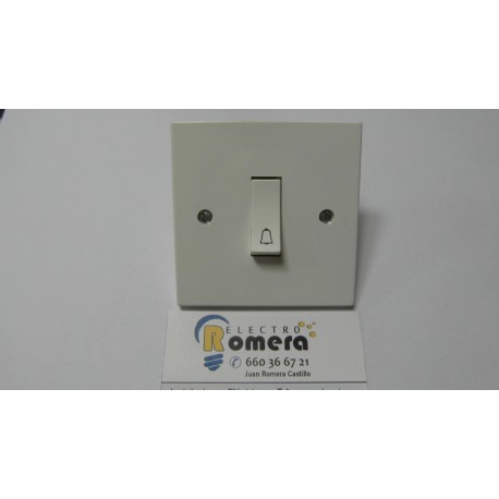 PULSADOR LUZ FENOPLAK CON MARCO