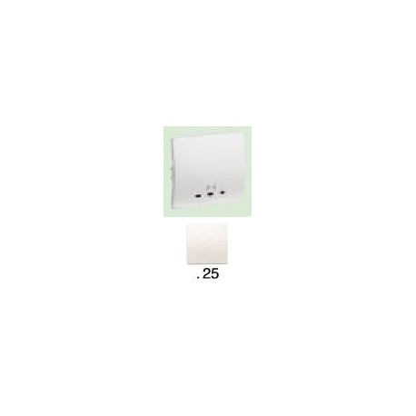 TECLA PILOTO LUZ SM180 MARFIL 