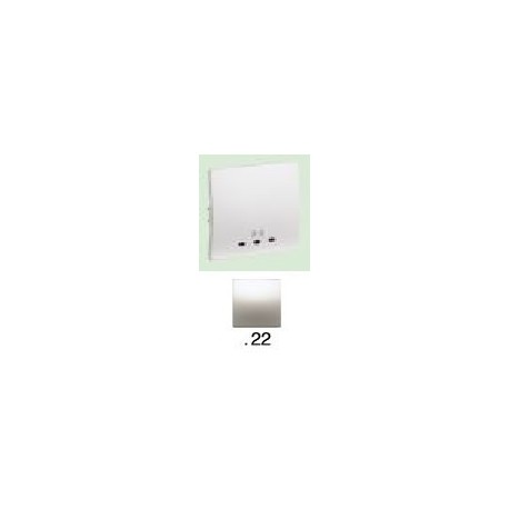 TECLA LUZ PILOTO TITANIO SM 180