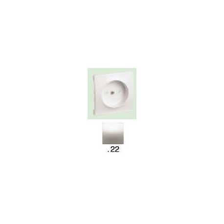 TAPA BASE 2 POLOS  TITANIO SM 180