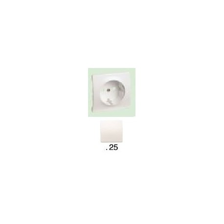 TAPA ENCH.2P+TTL SM180 MARFIL