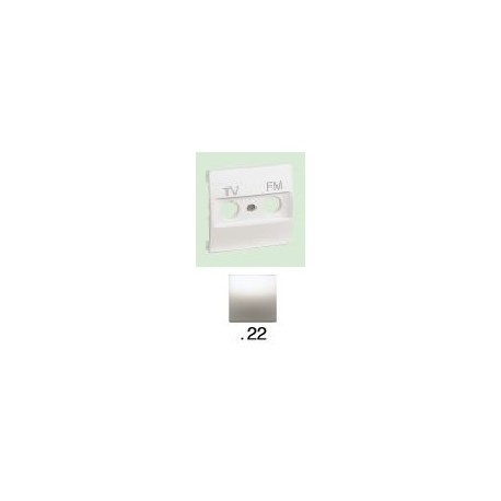 TAPA TV Y FM SM180 TITANIO