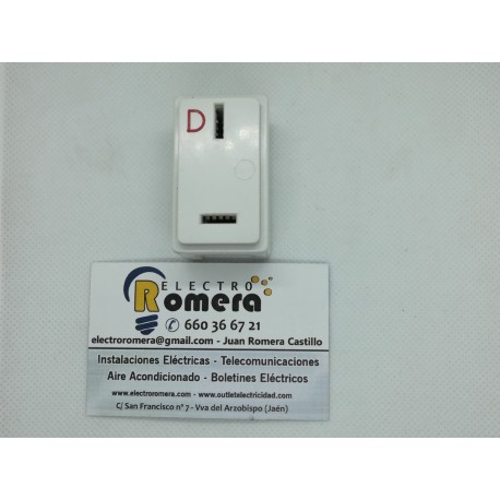 PLACA 1 ELEMENTO EUROPOLI BLANCA