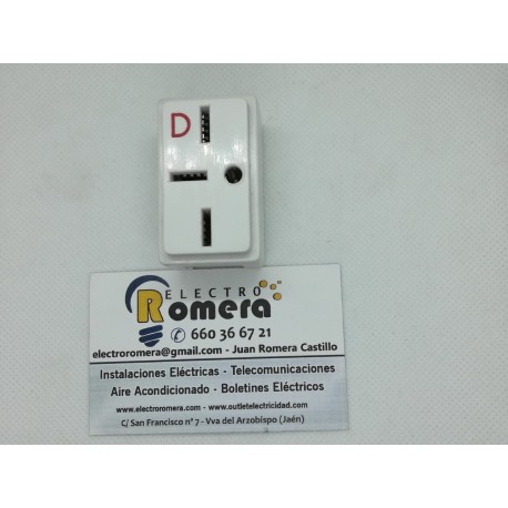 PLACA 1 ELEMENTO EUROPOLI BLANCA