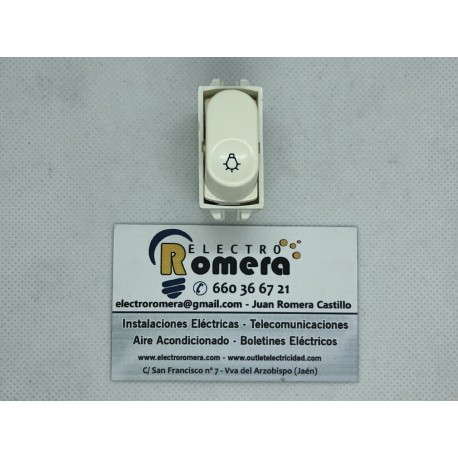PULSADOR LUZ BLANCO BJC CLICK
