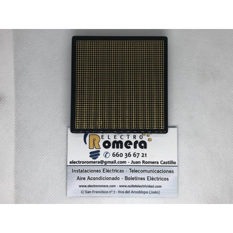 PLACA 2 MODULOS BLANCO MARFIL EUNEA