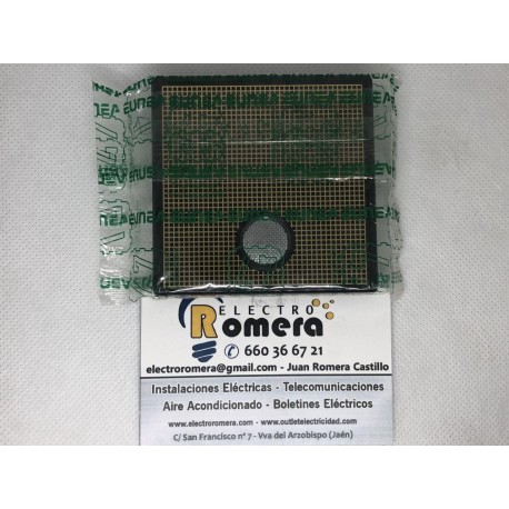 PLACA 2 MODULOS BLANCO MARFIL EUNEA