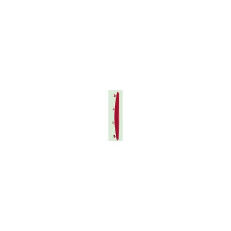 EMBELLECEDOR ROJO LASER  JUEGO DE 2 EMBELLECEDORES
