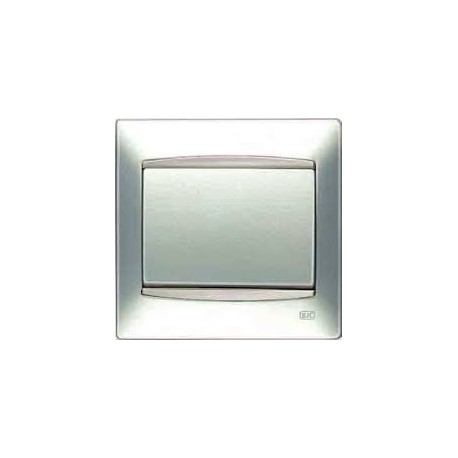 PLACA 3 ELEMENTOS VERTICAL PLATA LUNA