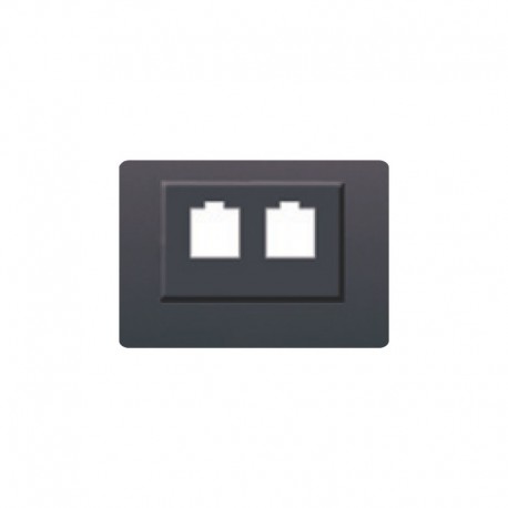TAPA PARA ADAPT-DOBLE RJ  R11-R45 21882-GL