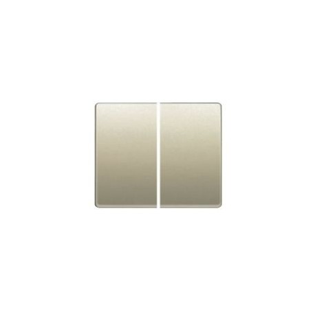 Tecla doble interruptor o conmutador dorado malta BJC Mega 22709-DM