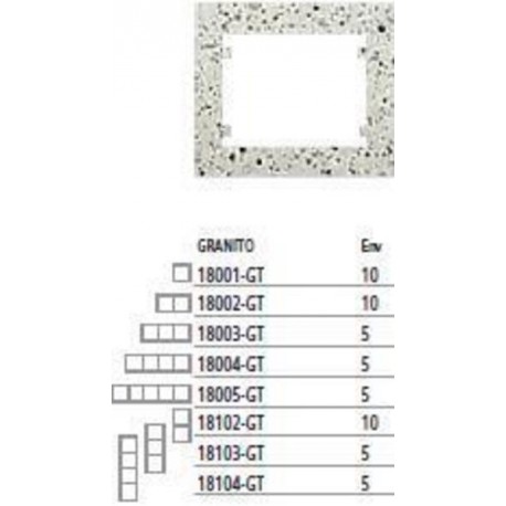 18003-GT MARCO 3 ELEMENTOS GRANITO