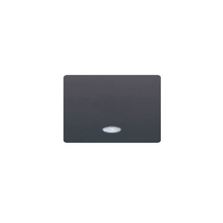 TECLA PULSADOR LUZ CON DIFUSOR O LUMINOSO GRIS LAVA BJC CORAL 21717 GLL