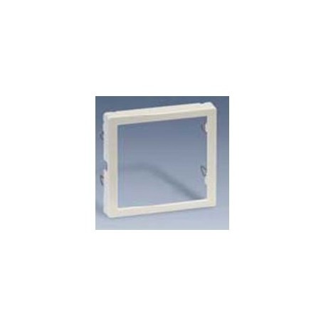 EMBELLECEDOR CENTRAL PARA  PLACA  SM-180 BLANCO POLAR EUNEA