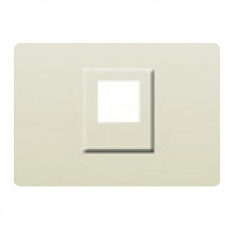 Tapa Toma Rj11 O Rj45 Beige Bjc Coral 21782-a