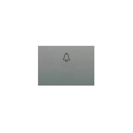 BJC 21716-GS TECLA PULSADOR SIMBOLO TIMBRE GRIS SOMBRA SERIE CORAL