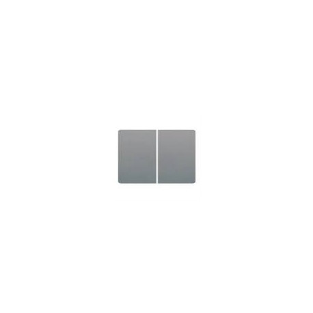 Tecla doble pulsador GRIS SOMBRA BJC Coral 21709-GS