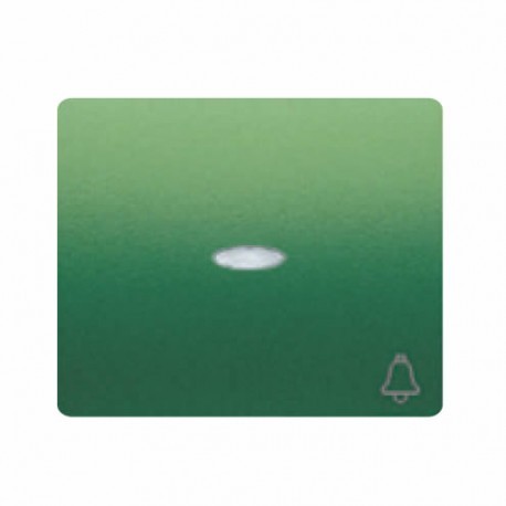 Tecla Pulsador Campana Luminoso Verde Minerva Bjc Iris 18716-vml