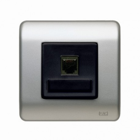 Toma de datos RJ45 ancha CAOBA BJC 17095-M