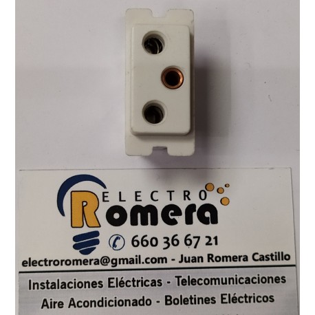 BASE ENCHUFE TT DESPLAZADA MECANISMO ESTRECHO SIMON 24 24432B