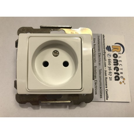 TAPA BASE ENCHUFE BIPOLAR 