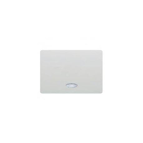 Tecla para interruptor conmutador cruzamiento luminoso BLANCO BJC Coral 21705-L