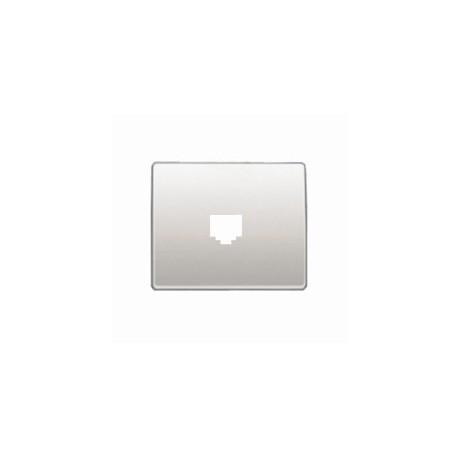 TAPA CONECTOR RJ-45 BLANCO-PERLA SERIE MEGA ref: 22782-PE