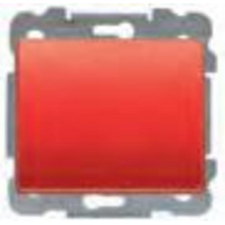 TAPA CIEGA ROJO RACING MEGA 22033-RB