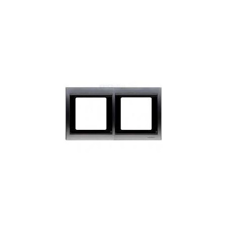 Marco 2 elementos horizontal titanio 8472.1tt serie Olas Niessen