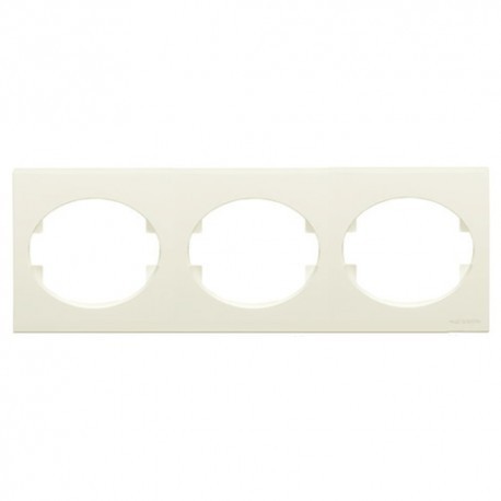 Marco 3 Elementos Horizontal Blanco Niessen Tacto 5573.1 Bl