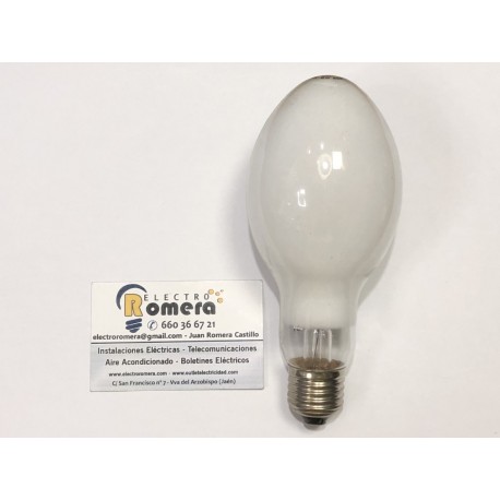 BOMBILLA SYLVANIA VAPOR MERCURIO 80W HSL BW E27