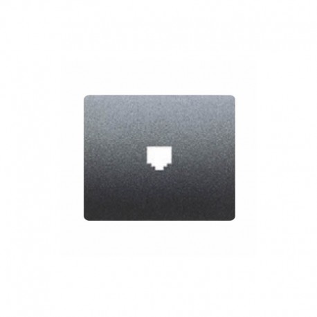 CONECTOR HEMBRA RJ 45 ALUMINIO MERCURIO CON SU TAPA 18095-MA