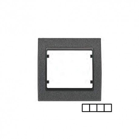 MARCO 4 ELEMENTO HORIZONTAL GRIS CENIZA 22004-GCC