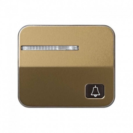Tecla campana p/lum. 75015-36 bronce