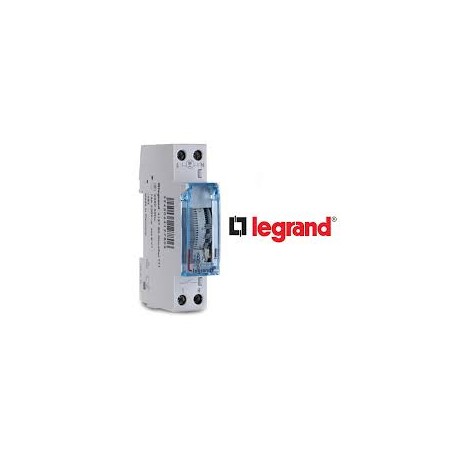 Interruptor Horario Analógico LEGRAND 412790 CR/D/1X16/1MOD