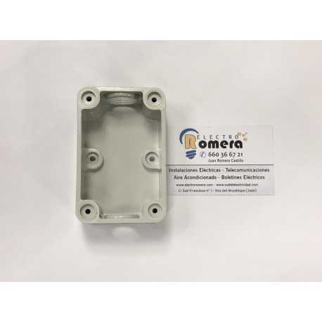 PLACA 3 MECANISMOS GRIS