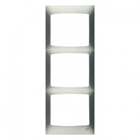 PLACA 3 ELEM.VERTICAL .S.CORAL GR.SOMBRA 21103-GS