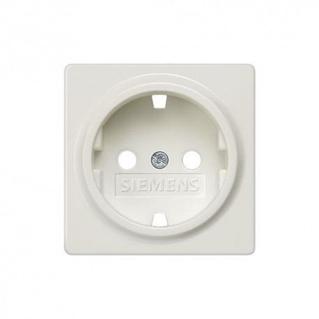 Tapa base Schuko enchufe seguridad marfil SIEMENS 5UH10724