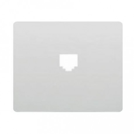 CONECTOR HEMBRA RJ 45 ALUMINIO MERCURIO CON SU TAPA 18095-MA