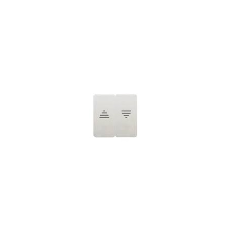 Tecla ancha blanca pulsador timbre