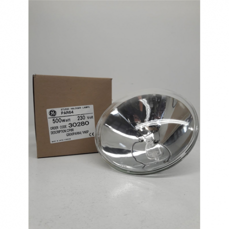 GENERAL ELECTRIC LAMPADA PAR64 500W 230V CP86 VNSP 30280