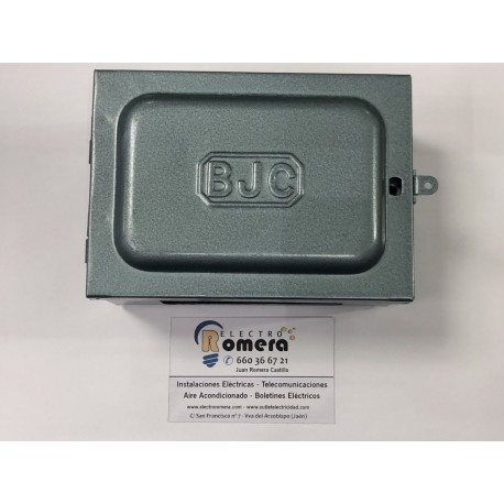 CAJA METALICA SUPERFICIE PARA DOS ELEMENTOS 