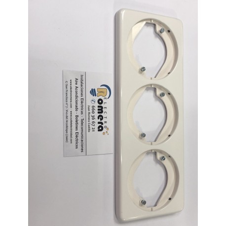 Marco 2 elementos horizontal Arsys bronce claro