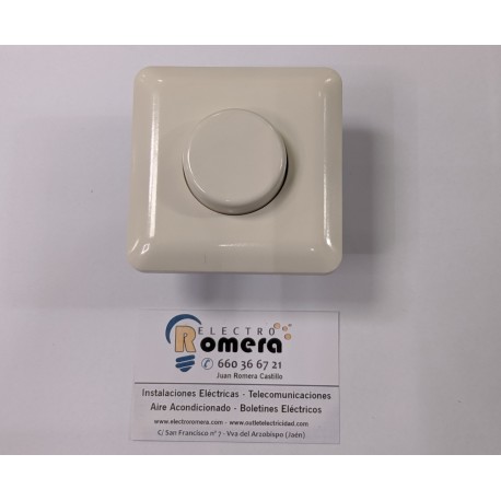 MARCO DE 1 POTENCIÓMETRO 60-400W BERKER MODUL 2 281902